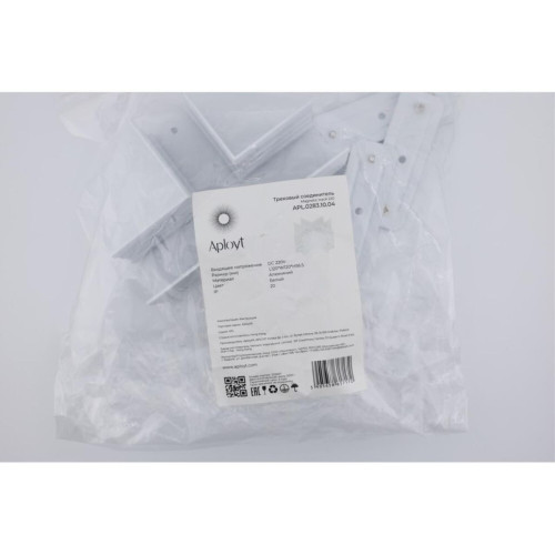 Соединитель Х-образный для магнитного шинопровода Aployt Magnetic track 220 APL.0283.10.04