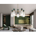 Люстра на штанге Ambrella Light High Light Ceramo Modern LH53292