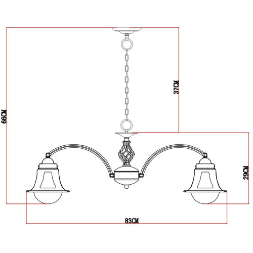 Подвесная люстра Arte Lamp A7022LM-7WG