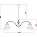 Подвесная люстра Arte Lamp A7022LM-7WG