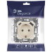Розетка со шторками с USB type-A+C Эра Elegance 14-4108-02 Б0067725