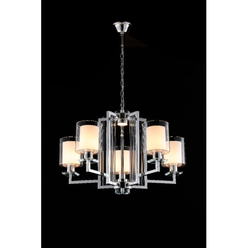 Подвесная люстра iLamp King RM6201-5 CR+CL