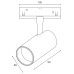 Трековый магнитный светильник Hesby Lighting ElDeko HSBL_0238