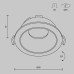Встраиваемый светильник Maytoni Technical Share DL051-U-1W