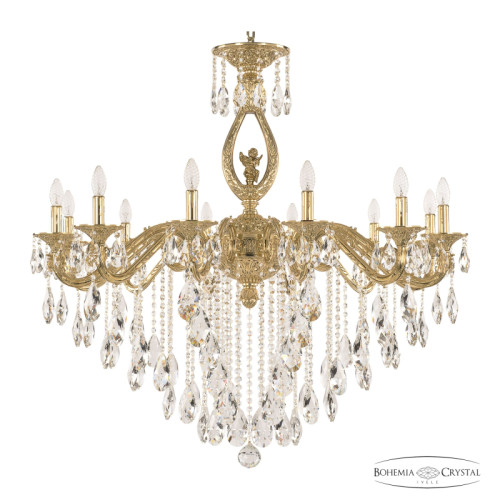 Подвесная люстра Bohemia Ivele Crystal Florence 71402/12/360 B G FA1B
