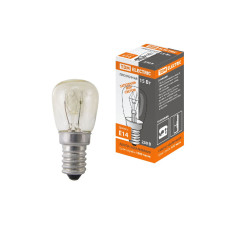 Лампа накаливания TDM Electric Е14 15W прозрачная SQ0332-0140