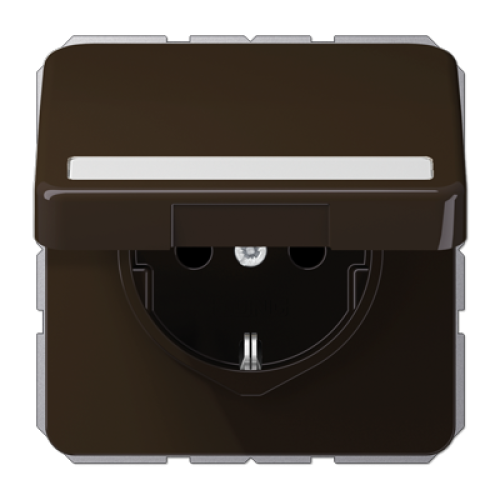 Розетка штепсельная Schuko Jung CD1520BFNAKLBR