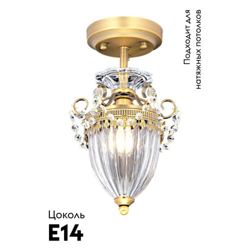 Потолочный светильник Arte Lamp Schelenberg A4410PL-1SR
