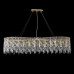 Подвесная люстра Crystal Lux ABRIL SP12 L1200 GOLD Подвесная люстра Crystal Lux ABRIL SP12 L1200 GOLD