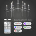 Люстра на штанге Eurosvet Anders 60142/9 хром Smart a061934
