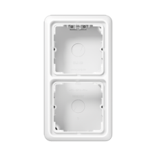 Коробка двухместная Jung CD582AWW