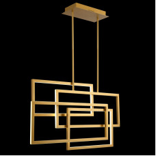 Люстра на штанге Natali Kovaltseva LED LAMPS 81128 GOLD