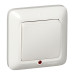 Выключатель 1-клавишный с подсветкой Schneider Electric Прима S16-053-BI