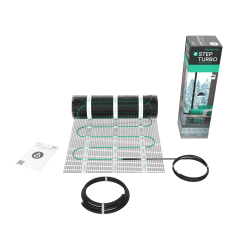 Мат нагревательный 200 Вт/м2, 800 Вт, 4 м2 Systeme Electric Step Turbo STM200040