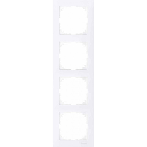 Рамка на 4 поста Schneider Electric Merten MTN4040-3625