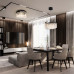 Потолочный светильник Modestyle MS.8041.480 BK