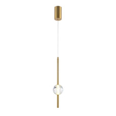 Подвесной светильник Indigo Ciondolo 11066/1P Brass V000170L