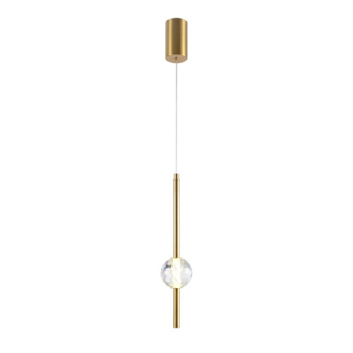 Подвесной светильник Indigo Ciondolo 11066/1P Brass V000170L