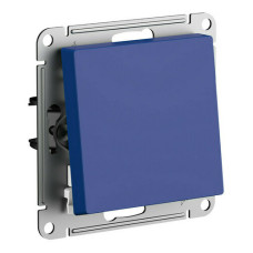 Выключатель 1-клавишный скрытый монтаж Systeme Electric Atlasdesign аквамарин ATN001111