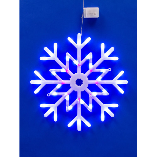 Подвесной светодиодный светильник «Снежинка » (UL-00001403) Uniel ULD-H4040-048/DTA MULTI IP20 SNOWFLAKE