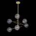 Люстра на штанге Delight Collection Globe Mobile 9307P-6A gold