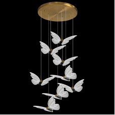 Подвесная люстра Natali Kovaltseva Butterflies LED LAMPS 81364 GOLD
