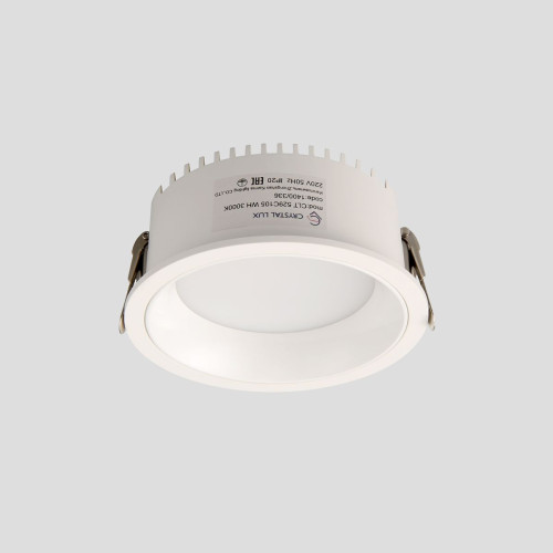 Встраиваемый светильник Crystal Lux CLT 529C105 WH 3000K Встраиваемый светильник Crystal Lux CLT 529C105 WH 3000K