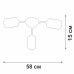 Потолочная люстра Vitaluce V2558-1/3PL
