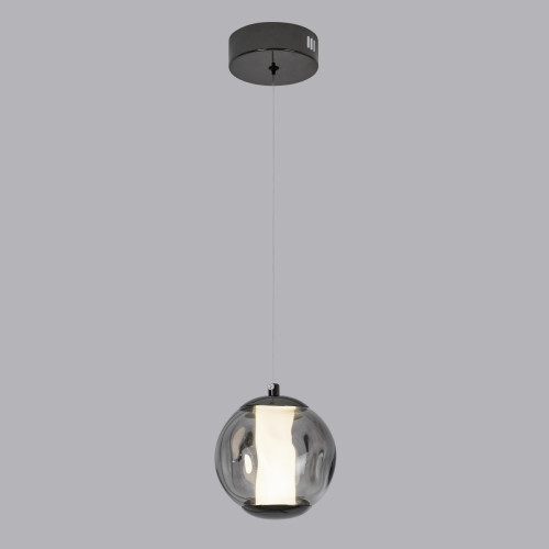 Подвесной светильник Delight Collection OD2437-1 pearl black/smoke Подвесной светильник Delight Collection OD2437-1 pearl black/smoke