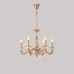 Подвесная люстра Crystal Lux ELIZABETH SP6 BRASS