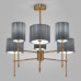 Люстра на штанге Eurosvet Notturno 60162/6 латунь Smart a065665