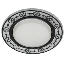 Встраиваемый светильник ЭРА DK LD28 WH/BK Б0037390