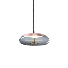 Подвесной светильник Delight Collection Knot 9966P/D copper/blue