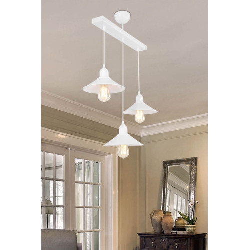 Подвесной светильник Toplight Delilah TL1606H-03WH