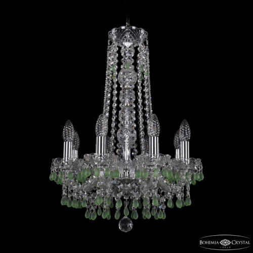 Подвесная люстра Bohemia Ivele Crystal 1410/8/141/h-60 Ni V5001