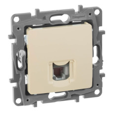 Розетка телефонная RJ11 Legrand Etika слоновая кость 672340