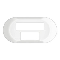 Лицевая панель Legrand Celiane коммутатора на 6 портов RJ45 белая 068254