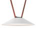 Трековый однофазный светильник Denkirs Belty flow DK5664-WH+BK