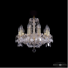 Подвесная люстра Bohemia Ivele Crystal 1402/10/141 G Leafs
