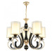 Подвесная люстра Arte Milano Florentia 302237/5 Bk/Gd