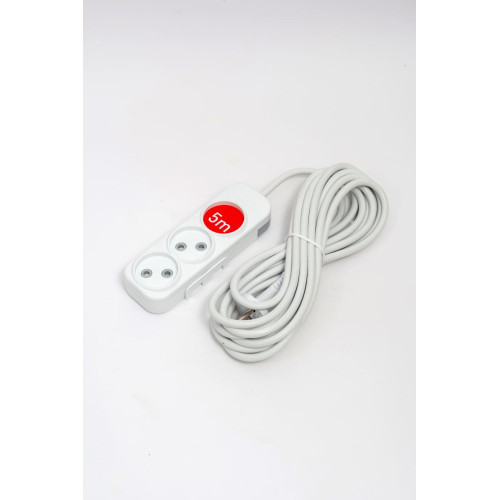 Удлинитель 3вх с защитными шторками ELBI Myra 527-010205-330