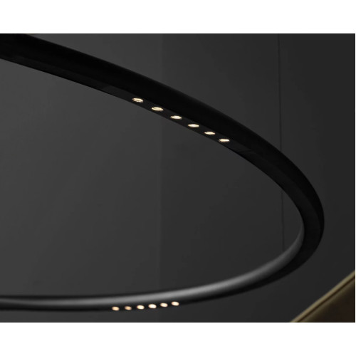 Подвесная люстра Italline IT013-6022 black 3000K