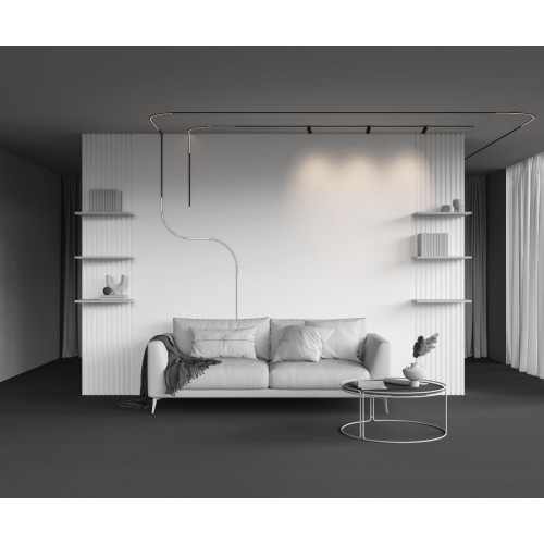 Трековый магнитный светильник Maytoni Flex TR186-1-16W2.7K-B