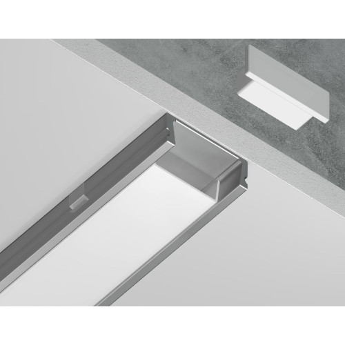 Алюминиевый накладной профиль Ambrella Light Alum Profile GP1700AL