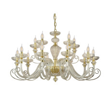 Подвесная люстра Newport 8620+5/C mat.soft gold clear М0071529