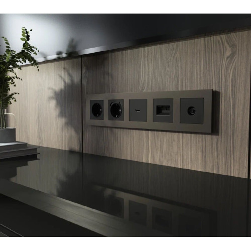 Рамка на 5 постов Werkel Slab W0052963 4690389207945 a067788