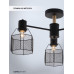 Люстра на штанге Seven Fires Lauri SF3388/3C-BK-WD