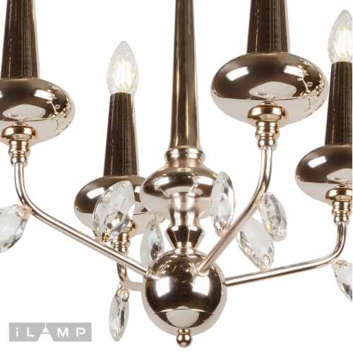Подвесная люстра iLamp Dames 1020-4GD