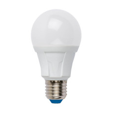 Лампа светодиодная диммируемая (UL-00004290) Uniel E27 12W 3000K матовая LED-A60 12W/3000K/E27/FR/DIM PLP01WH