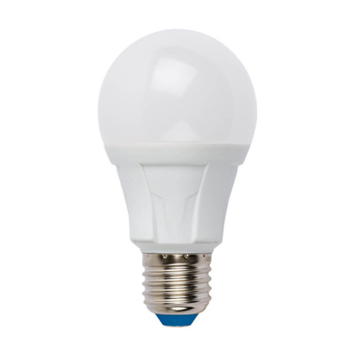 Лампа светодиодная диммируемая (UL-00004290) Uniel E27 12W 3000K матовая LED-A60 12W/3000K/E27/FR/DIM PLP01WH